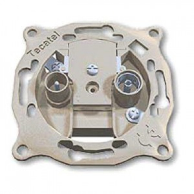 Toma TV Final 2S TV-SAT Paso DC TF-02 TECATEL