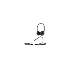 Yealink YHS34 Lite dual Auriculares diadema con cable negro