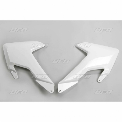 Plásticos laterales de radiador UFO Husqvarna blanco HU03365-041 HU03365#041