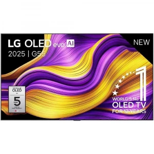 Televisor OLED evo LG OLED55G55LW, G5, 55 pulgadas, 4K, Smart TV webOS, Dolby Vision, negro
