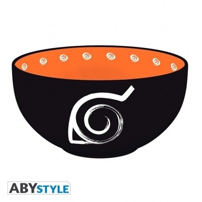 Bol desayuno abystyle naruto shippuden simbolo konoha