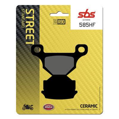 HF Street Ceramic Organic Brake Pads SBS 585HF