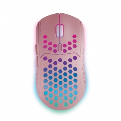 RATON OPTICO RECARGABLE MMW3 ROSA MARS GAMING