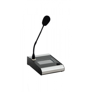 Micrófono de zonas con pantalla táctil LCD para sistema de megafonía y alarma por voz EN54 SEVEN Fonestar SEVEN-MICP