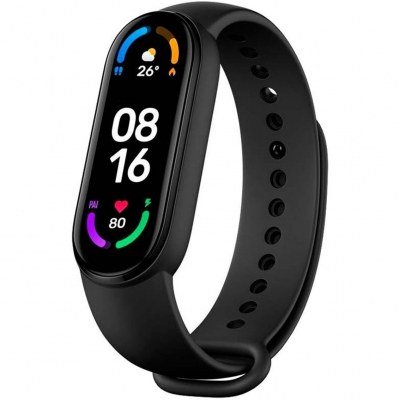 Pulsera smartband xiaomi mi band 6 - amoled - 1.56pulgadas - bluetooth 5.0 - negra