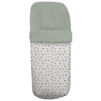 2024 Saco Silla Setas Verde Dydados London Estampado Punto Verde