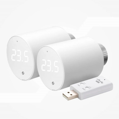 Shelly BLU TRV x2 + Shelly Blu Gateway Gen3