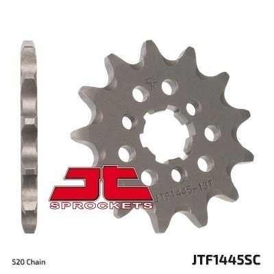 Piñón JT SPROCKETS acero autolimpiable 1445 - Paso 520 JTF1445.12SC