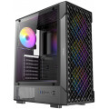 CAJA ANTEC VX-320 ATX 4 VENTILADORES ARGB NEGRA