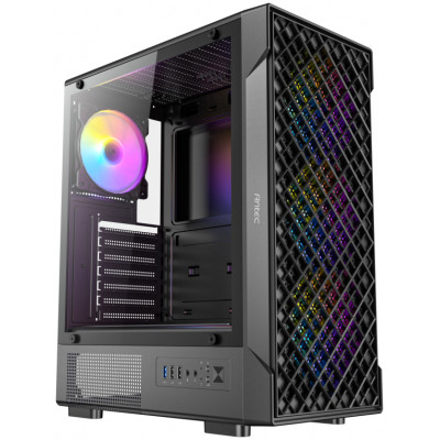 CAJA ANTEC VX-320 ATX 4 VENTILADORES ARGB NEGRA