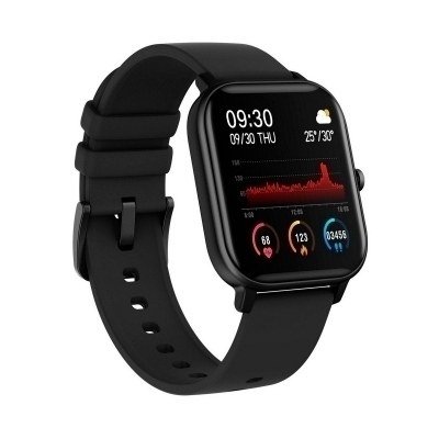 Reloj smartwatch maxcom fw35 aurum black 1.04pulgadas