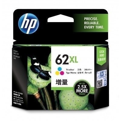 CARTUCHO COLOR HP Nº62XL - 415 PAGINAS - PARA ENVY 5640 / EN