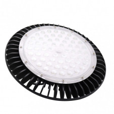 Campana Monzonita 100w 6500k Negro 11000lm Ip65 Led Smd 12,5x25x25 Cm