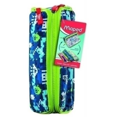 PORTATODO MAPED XXL DOBLE FANCY FLOWER