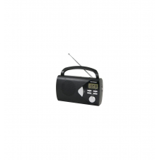 Metronic 477205 radio Portátil Digital Negro