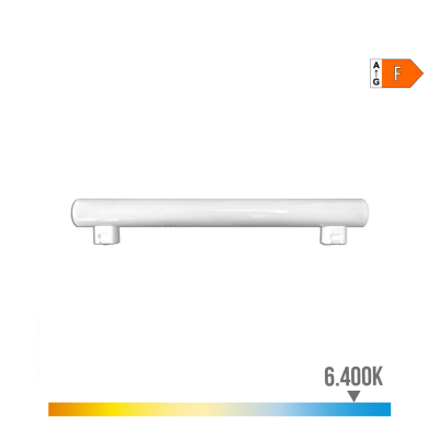 Linestra led 2 casquillos s14s 7 w 750 lm 6400 k luz fria 300 x 30 x 47 mm