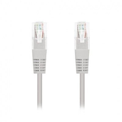 Latiguillo cable red utp cat6 rj45 nanocable 25cm gris