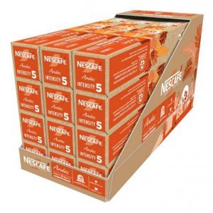 Pack de 12 cajas NESPRESSO NESCAFE ANDES, 10 unidades por caja, 120 cápsulas en total