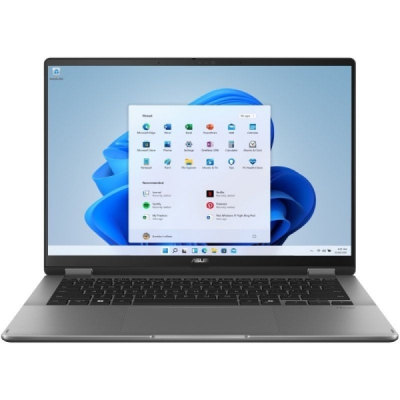 Asus Vivobook Flip Portatil 14 Tactil Intel Core Ultra 7 258V - 32GB - 1TB SSD - Windows 11 Home - Color Gris - Teclado QWERTY (ES)
