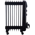 Radiador de aceite Jata JCRA2392, 2.000 W, 9 elementos, 3 potencias, termostato regulable, negro - imagen 4