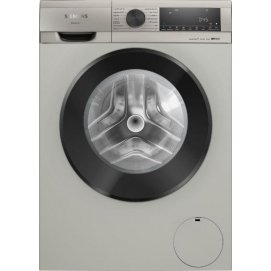 Lavadora Siemens WG54G2ZPES, Serie iQ500, 10kg, 1400rpm, clase A, 51 kWh/100 ciclos, 74dB, 14 programas, Vapor, display LED, acero mate antihuellas