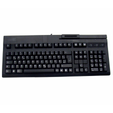 Teclado expandido active key usb lector de tarjeta chip y banda magnetica negro AK-882-U