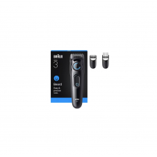 Braun BT3520 depiladora para la barba Batería 40 2 cm Negro, Azul