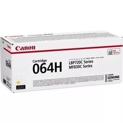 Canon 064H Amarillo Cartucho de Toner Original - 4932C001