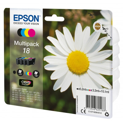 Multipack tinta epson t180640 n c m a XP-102 205 305 405 30 margarita