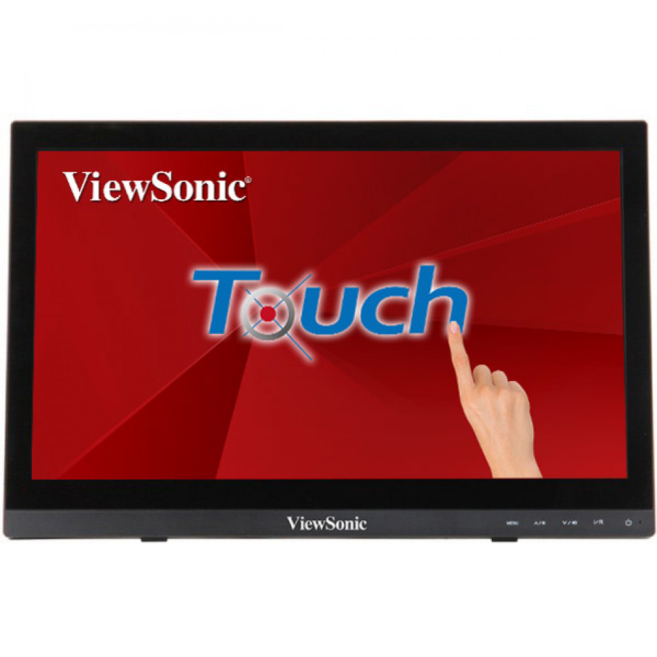 TD1630-3 pantalla para PC 39,6 cm (15.6") 1366 x 768 Pixeles HD LCD Pantalla táctil Multi-usuario Negro