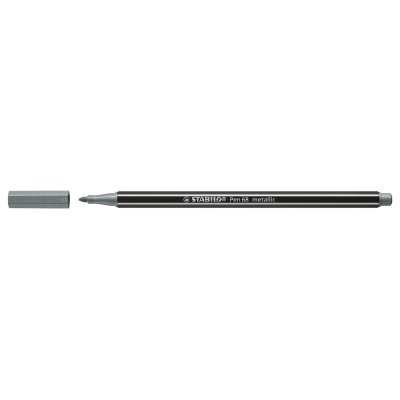 Pen 68 metallic rotulador Medio Plata 1 pieza(s)