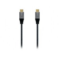 Cable Aisens Usb-c 4/m A Usb-c 4/m 0.6m Gris