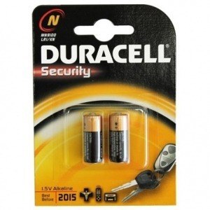 Pack de 2 Pilas Alcalinas N Cell Duracell MN9100B2, 1.5V, Alcalinas