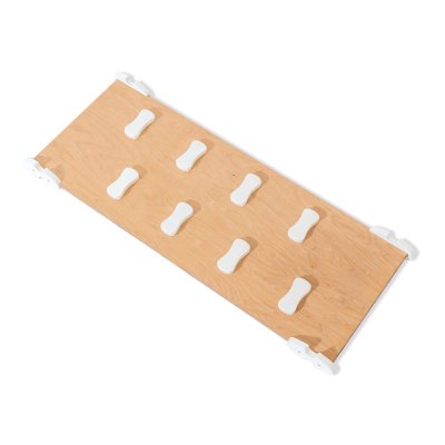 Tabla-rampa de escalada Pikler madera/blanco · Steps NS152-M9777