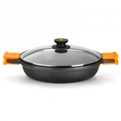 Efficient A270516 bandeja de horno 0,8 L Alrededor Aluminio forjado Cazuela para hornear