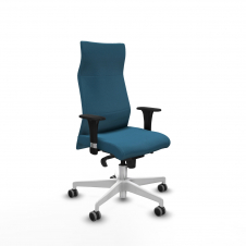 Piqueras y Crespo Albacete direcci?n sincro bali verde petroleo brazos 1D cromados base blanca ruedas 65 engomadas