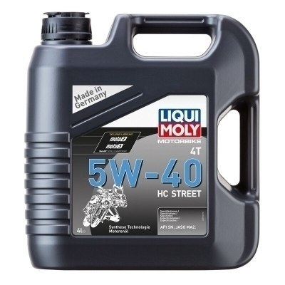 Garrafa 4L aceite Liqui Moly HC sintético 5W-40 STREET 20751