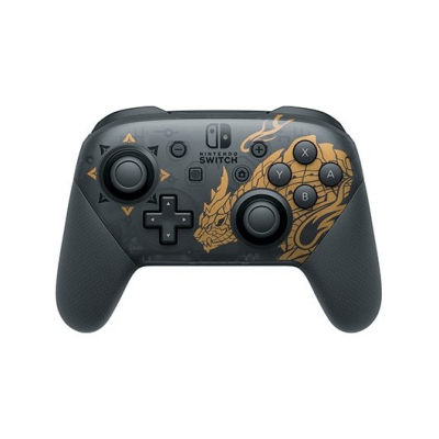GAMEPAD NINTENDO SWITCH PRO CONTROLLER ED. MH RISE Incluye