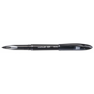 Uni-ball AIR MICRO UBA-188-M Rollerball - Punta de Acetato Plastico 0.5mm - Escritura Ajustable - Tinta Pigmentada Resistente al Agua y Luz - Color Negro
