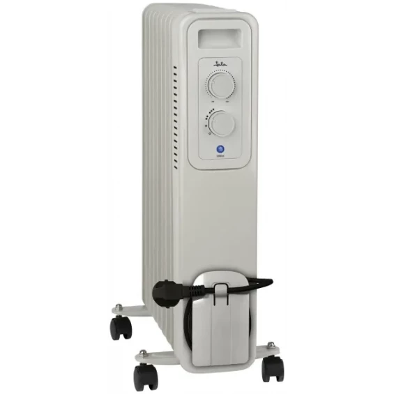 Radiador de aceite Jata JCRA2309, 2.000 W, 9 elementos, 3 potencias, termostato regulable, negro - imagen 3