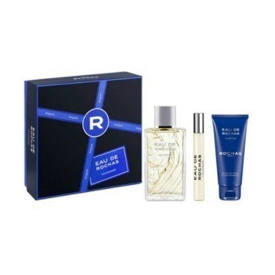 Rochas Homme Eau de Toilette Spray 100ml Set 3 Piezas 2020