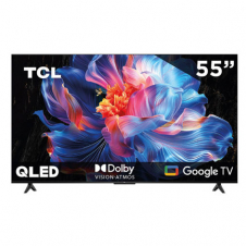 Televisor TCL 55 4K UHD Google TV Dolby Vision Atmos Compatible con Alexa Google Home TCL Home App