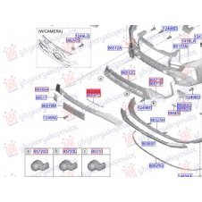 MOLDURA PARACHOQUE DELANTERO (O)
