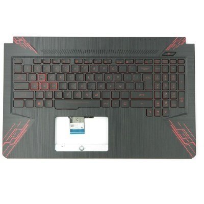 Top case + Teclado compatible para portátil ASUS FX504GD Negro 90NR00J2-R31SP0