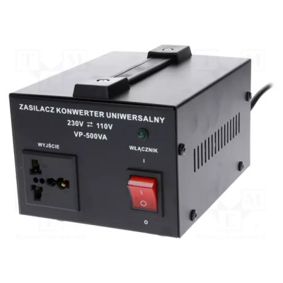 Autotransformador Reversible 500VA 110/230Vac - 230/110Vac