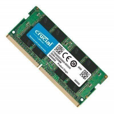 Memoria ram ddr3 l 4gb crucial - sodimm 204 - 1600 mhz - pc3 12800 - cl11 - 1.35v