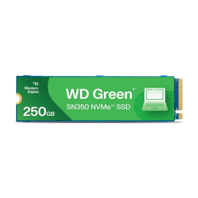 Disco duro interno ssd wd western digital green sn350 wds250g2g0c - 00cdh0 250gb m.2 pci express 3.0 nvme