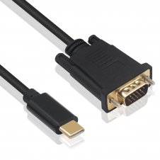 Ewent EC1052 adaptador de cable de v?deo 1,8 m USB Tipo C VGA (D-Sub)