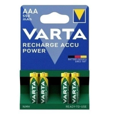 RECHARGE ACCU POWER 4 AAA 550 MAH