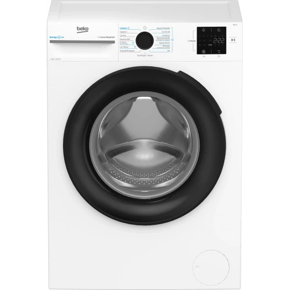 Lavadora Beko BM3WFU3721WB, 7 kg, 1200 rpm, clase A, blanco